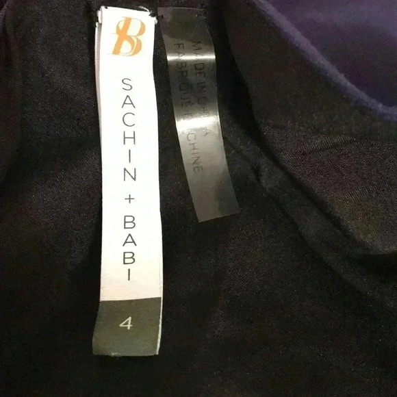 Sachin + Babi Athena One Shoulder Dress Size 4 - Picture 8 of 8